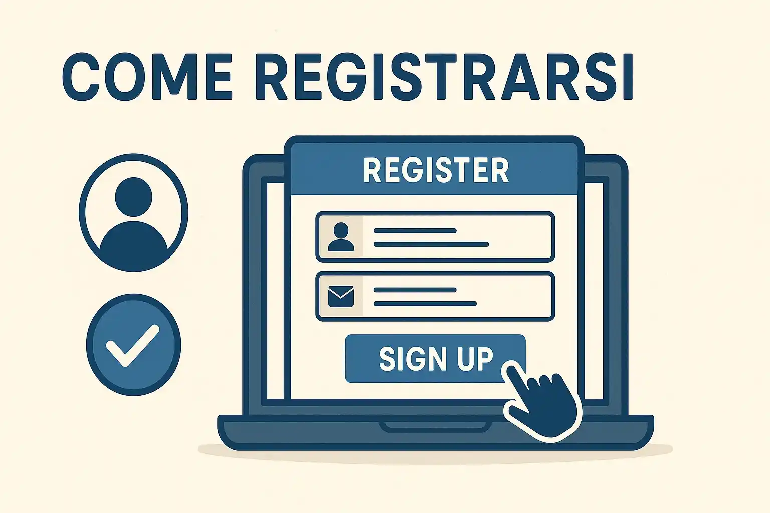 Come registrarsi nei casino non AAMS